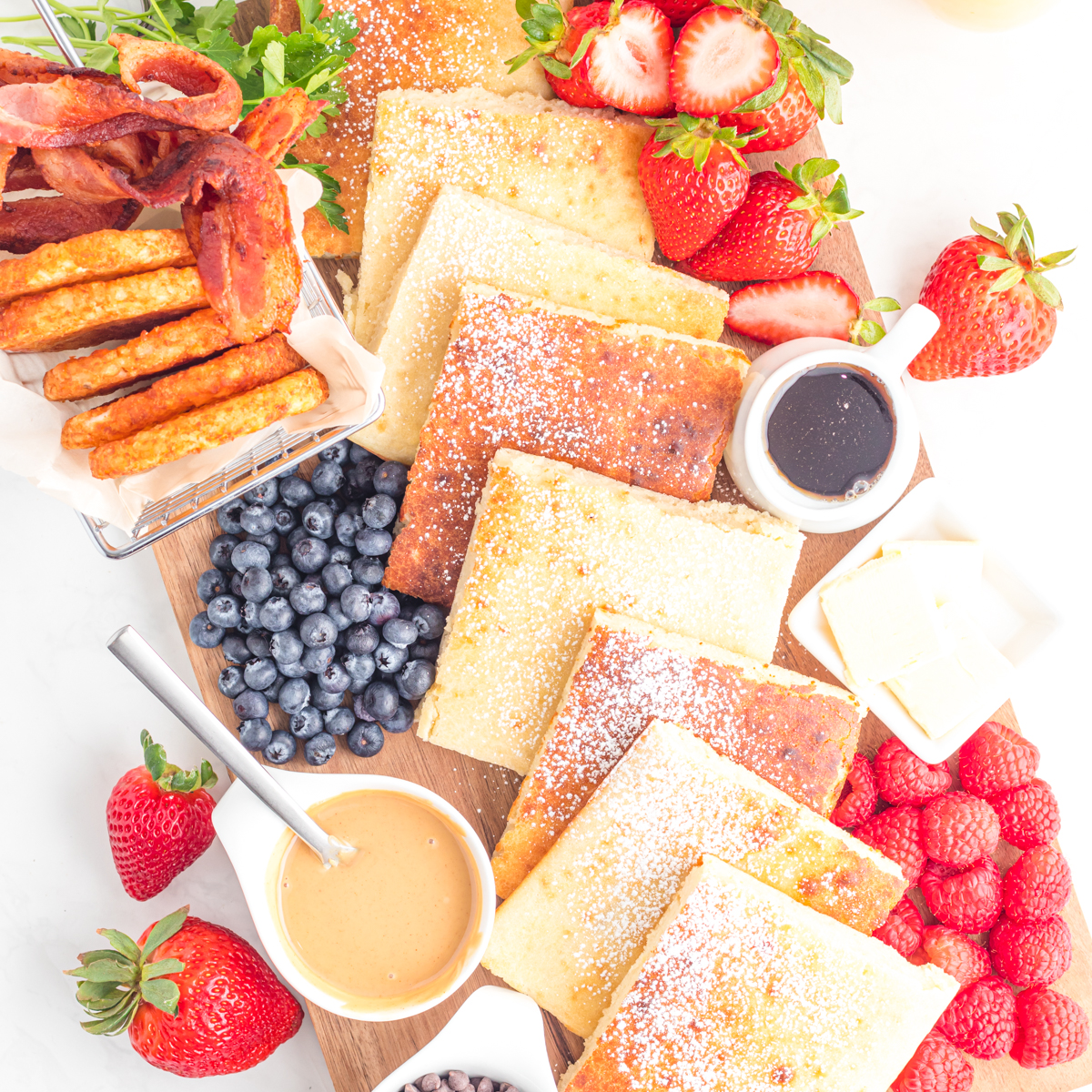 Breakfast Charcuterie Board - an easy showstopper way to do breakfast!