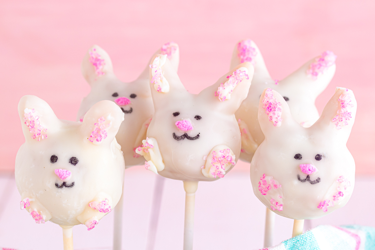 Group of bunny pops.