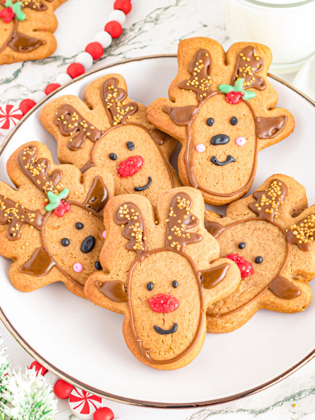 Gingerbread Reindeer Cookies Story